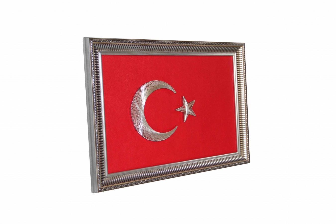Filografi Türk Bayrağı ( Deri)